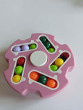 Fidget toy rotating Magic Bean Cube Spinner